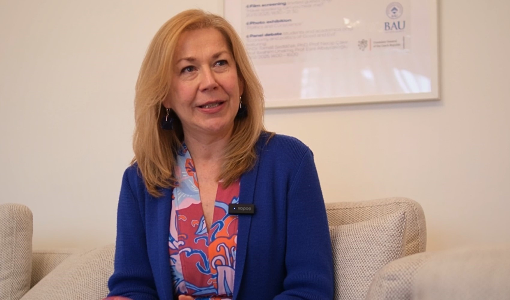 Çek Cumhuriyeti Başkonsolosu Olga Hajflerová 12punto'da: 
