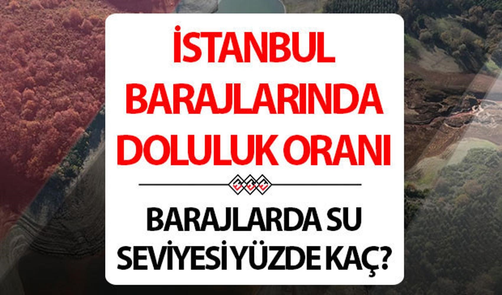 İstanbul barajlarında doluluk yüzde 63,33’e geriledi: İSKİ 2 Temmuz verilerini açıkladı