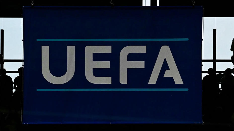 UEFA logosunun yer aldığı görsel.