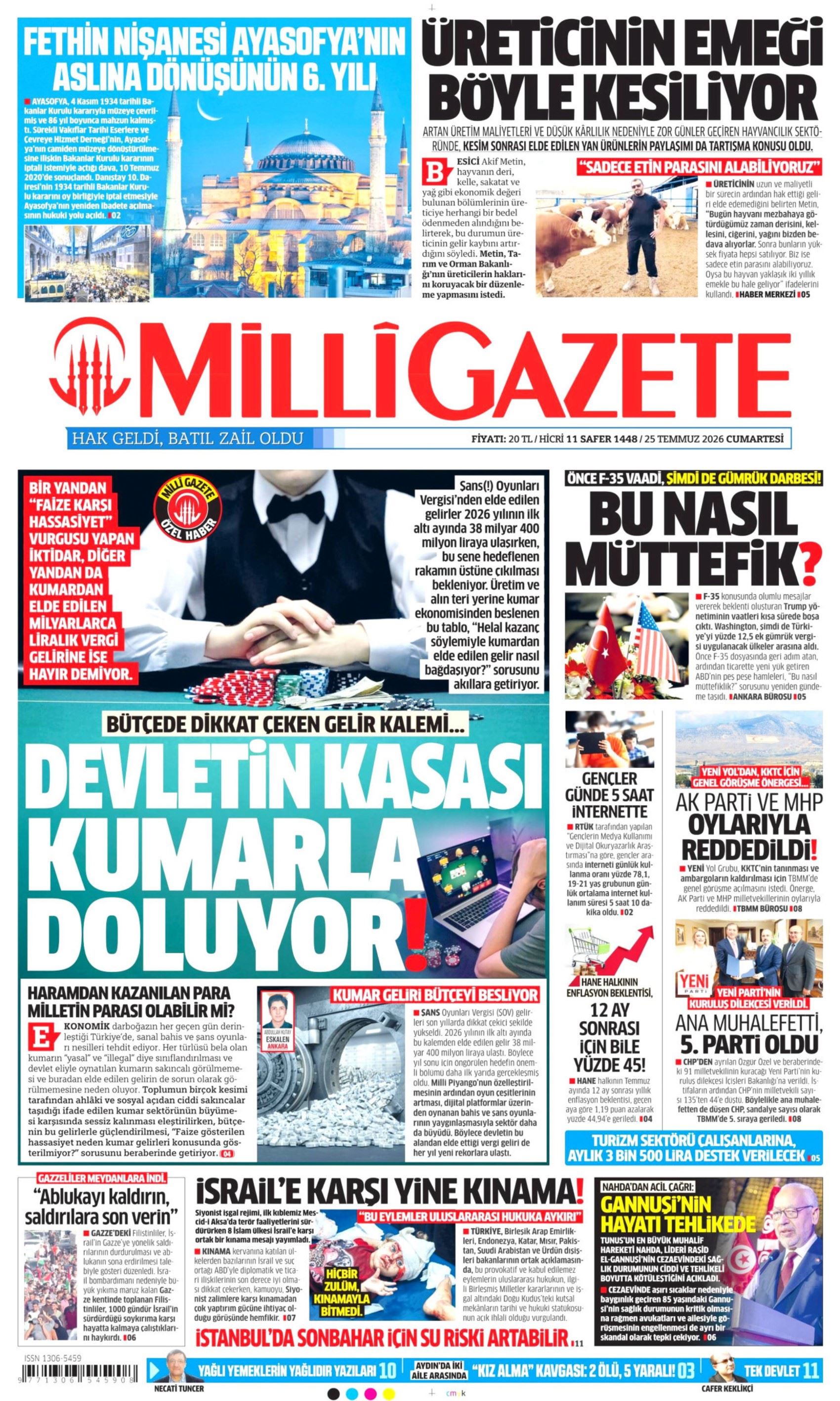 Gazeteler, Özgür Özel'in kurduğu YENİ Parti'yi nasıl gördü? (25 Temmuz 2026 gazete manşetleri)