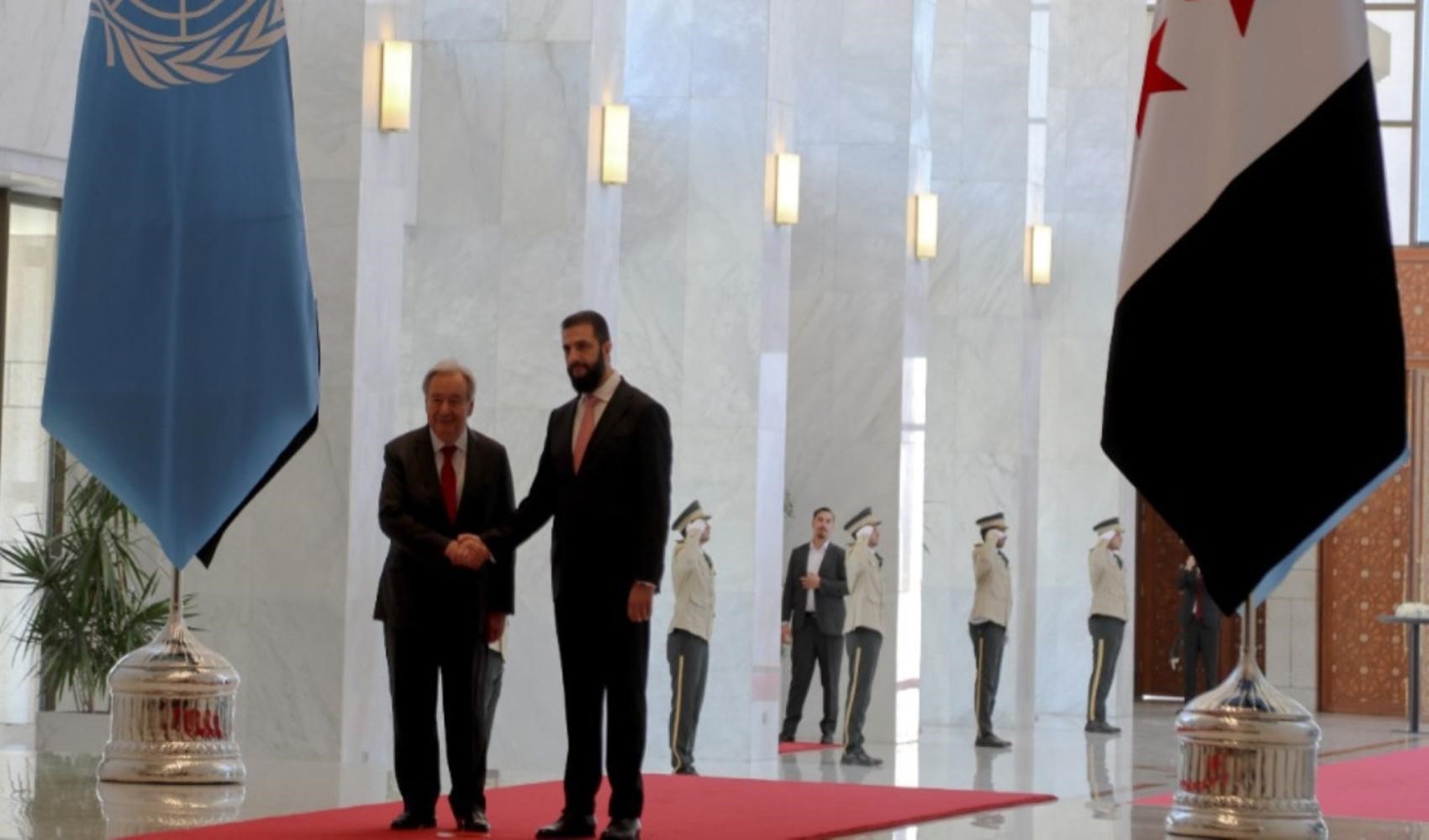 BM Genel Sekreteri Guterres 17 yıl aradan sonra Suriye’yi ziyaret etti