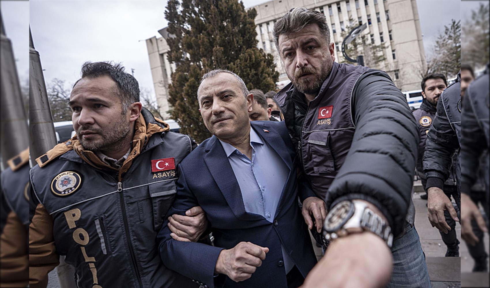 İfade için adliyeye getirildi: Tuncay Sonel'den aylar sonra ilk görüntü