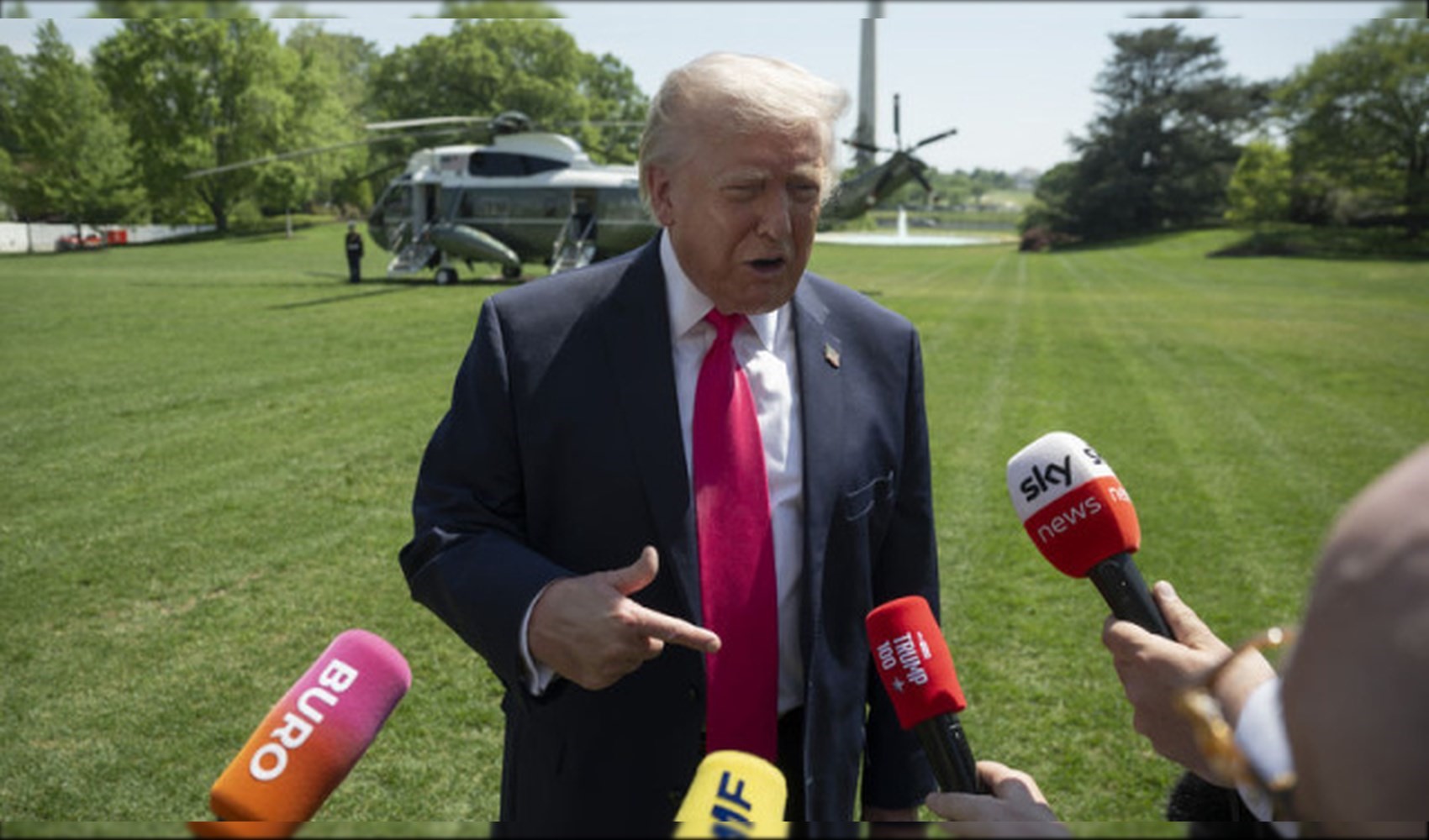 Trump: Müzakerelere şans vermek için saldırıları durdurduk