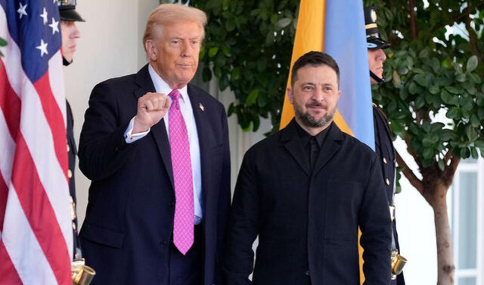 ABD Başkanı Trump, Beyaz Saray’da Zelenskiy ile görüştü