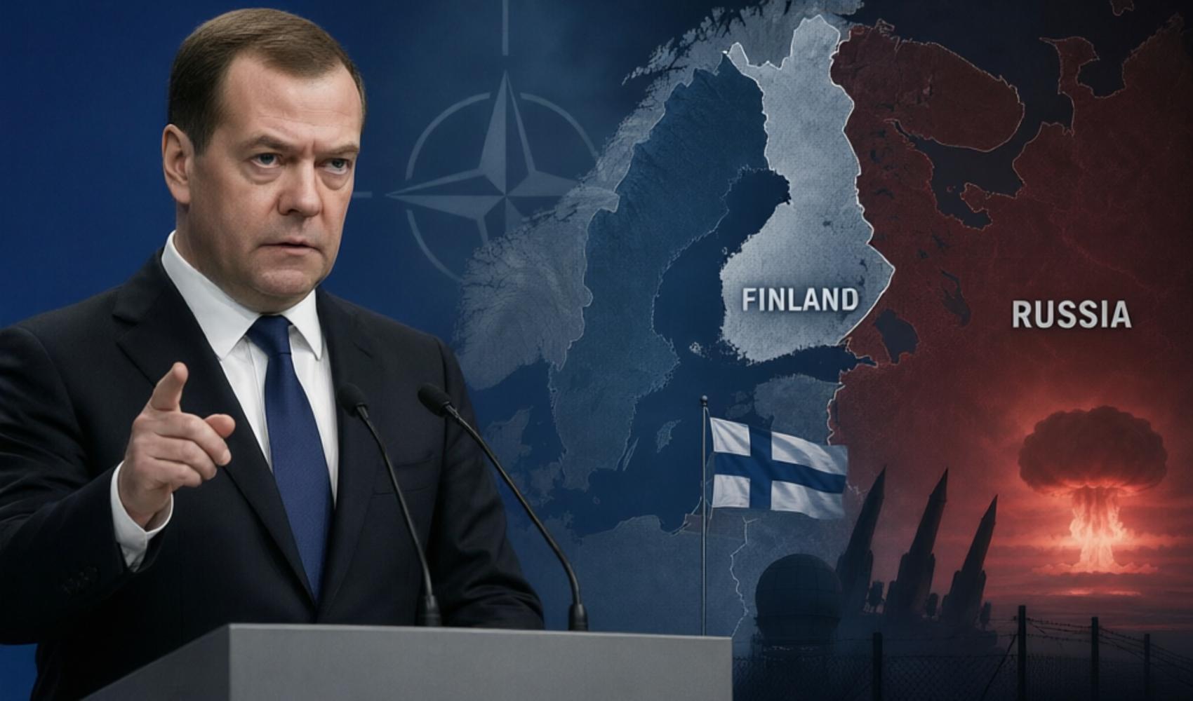 Medvedev’den Finlandiya’ya nükleer silah çıkışı: “Rusya’nın hedef listesine girdiler”