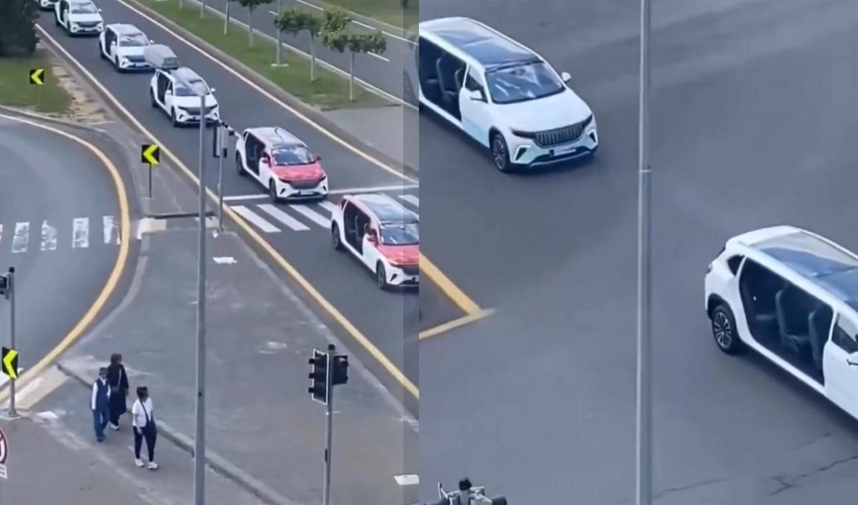 Togg’un limuzin versiyonu Ankara yollarında