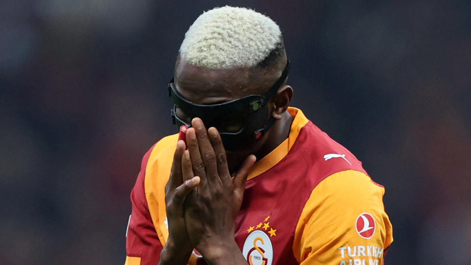Galatasaray formasıyla Victor Osimhen