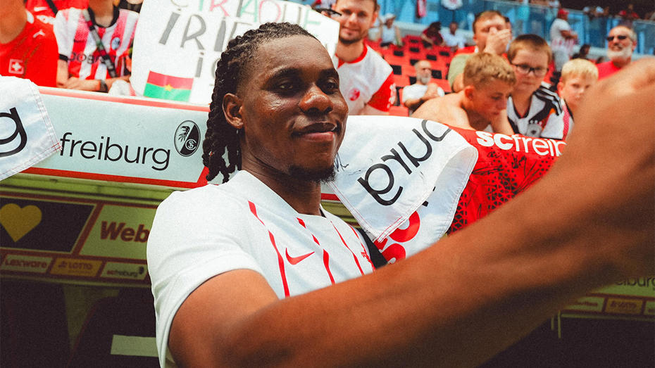 Freiburg formasıyla Cyriaque Irie
