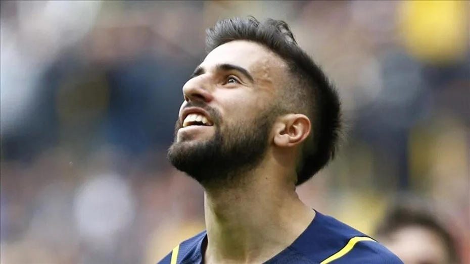 Diego Rossi'nin Fenerbahçe döneminden yakın plan fotoğrafı.