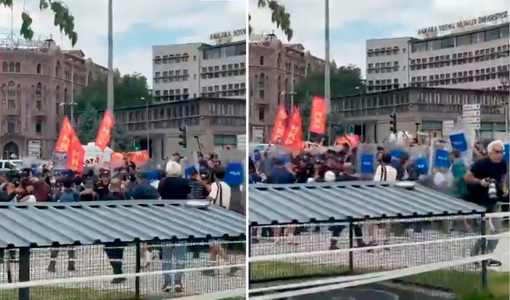 HKP’nin Ankara'daki NATO eylemine polis müdahalesi