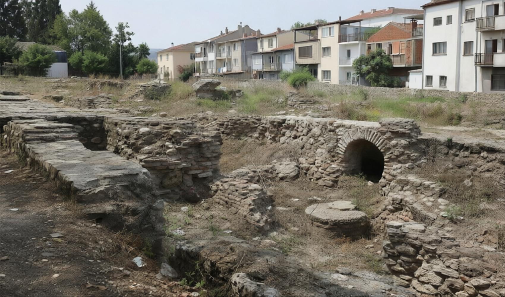 İznik’te Roma dönemi hamam kalıntıları yıllardır korumasız: Tarihi alan çöplerle doldu