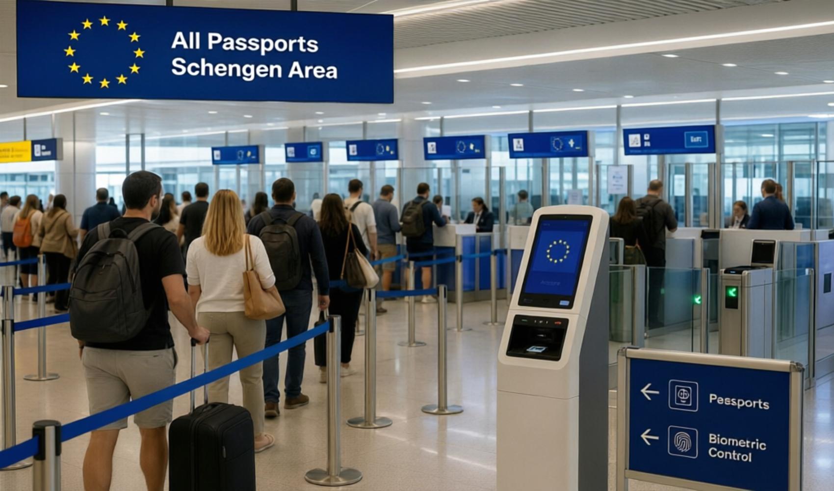 Schengen bölgesindeki pasaport kontrolleri