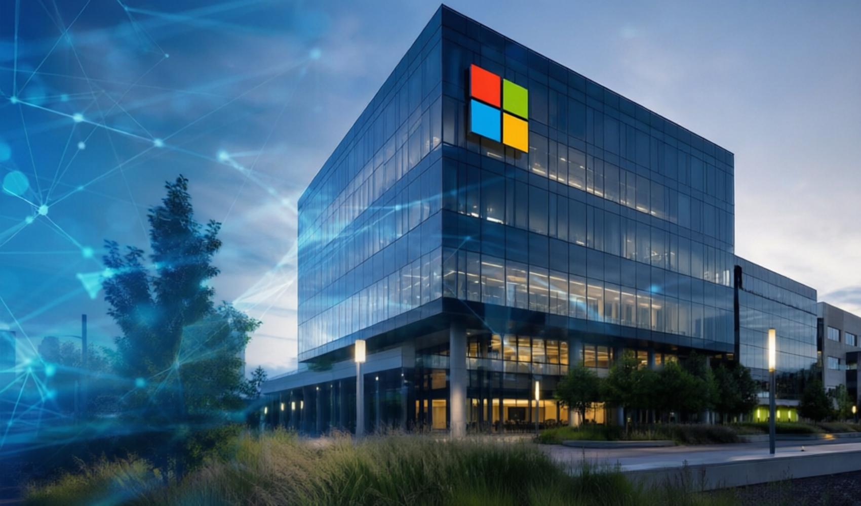 Microsoft binası dış cephesi