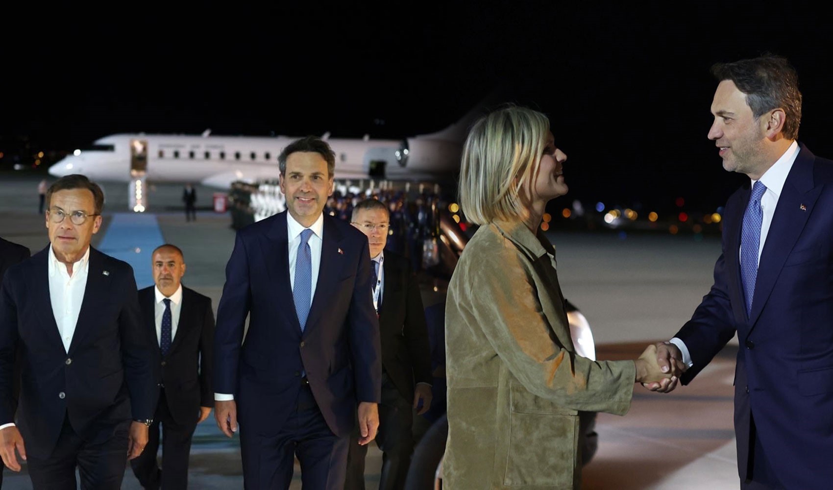 İsveç Başbakanı Kristersson ve İzlanda Başbakanı Frostadttir Ankara’ya geldi