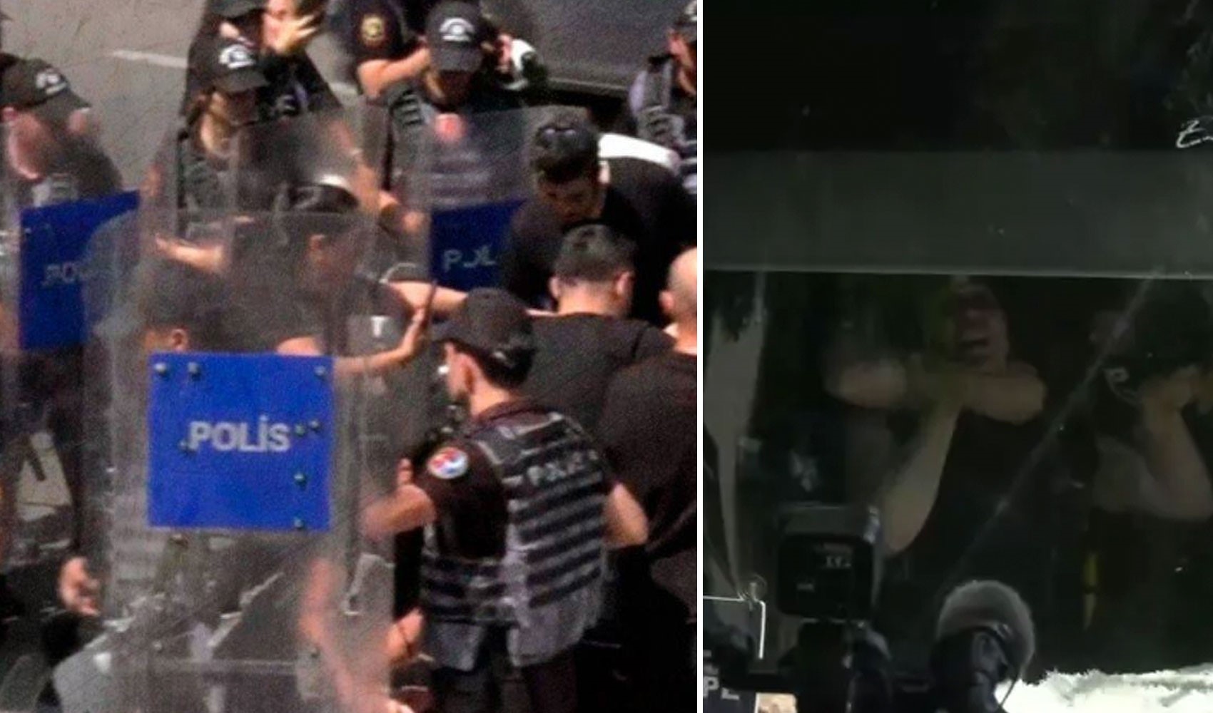 Ankara'da NATO protestosuna polisten sert müdahale!