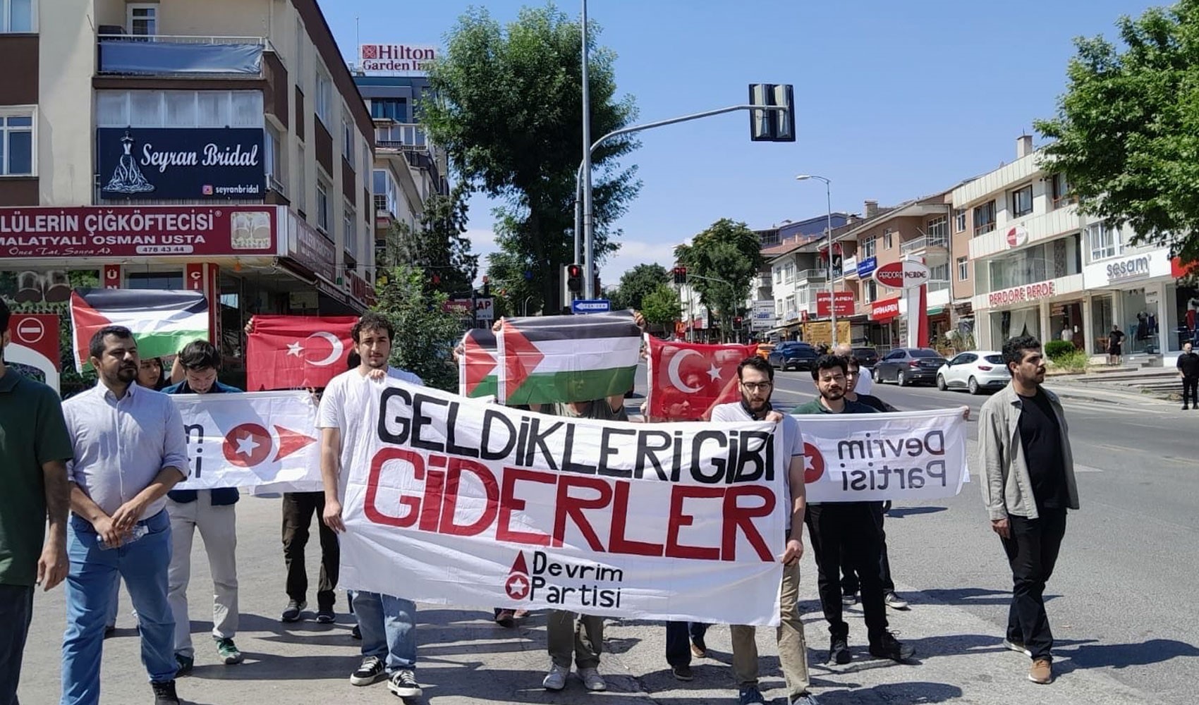 Ankara’da Devrim Partisi’nden NATO protestosu: Çok sayıda gözaltı var!