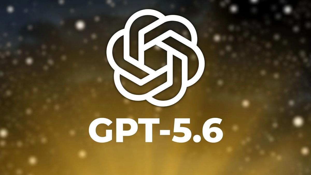 OpenAI logosu ve GPT-5.6 yazısının yer aldığı koyu arka planlı teknoloji görseli.