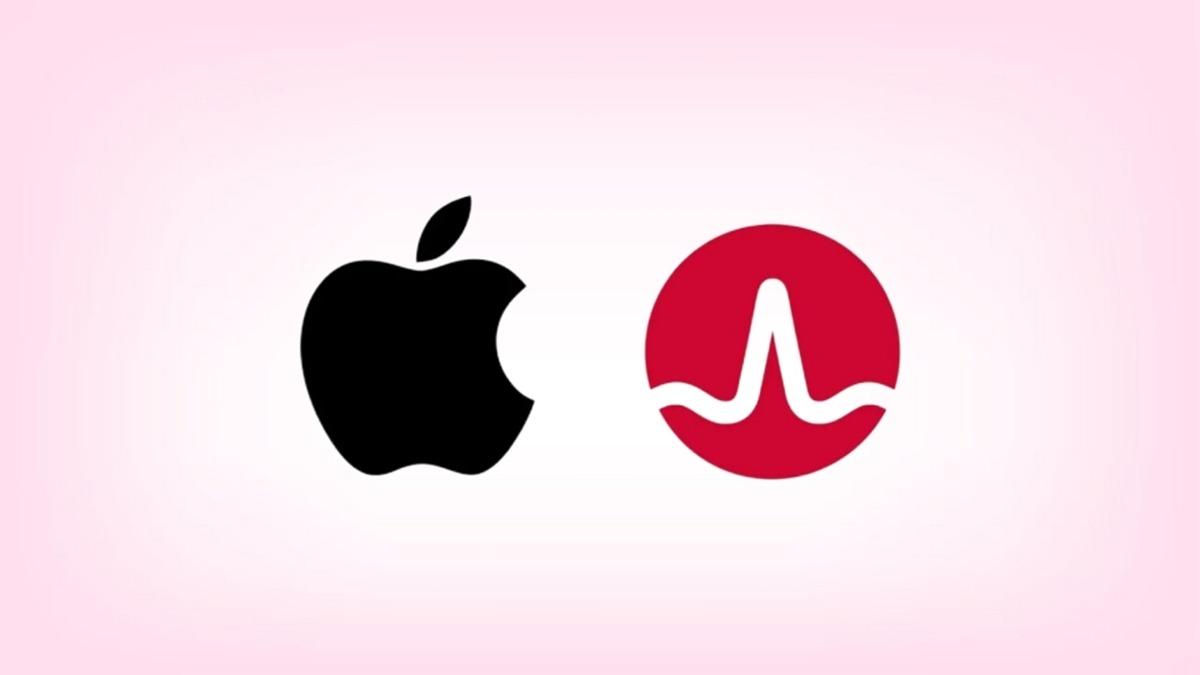Apple ve Broadcom logolarını gösteren görsel.