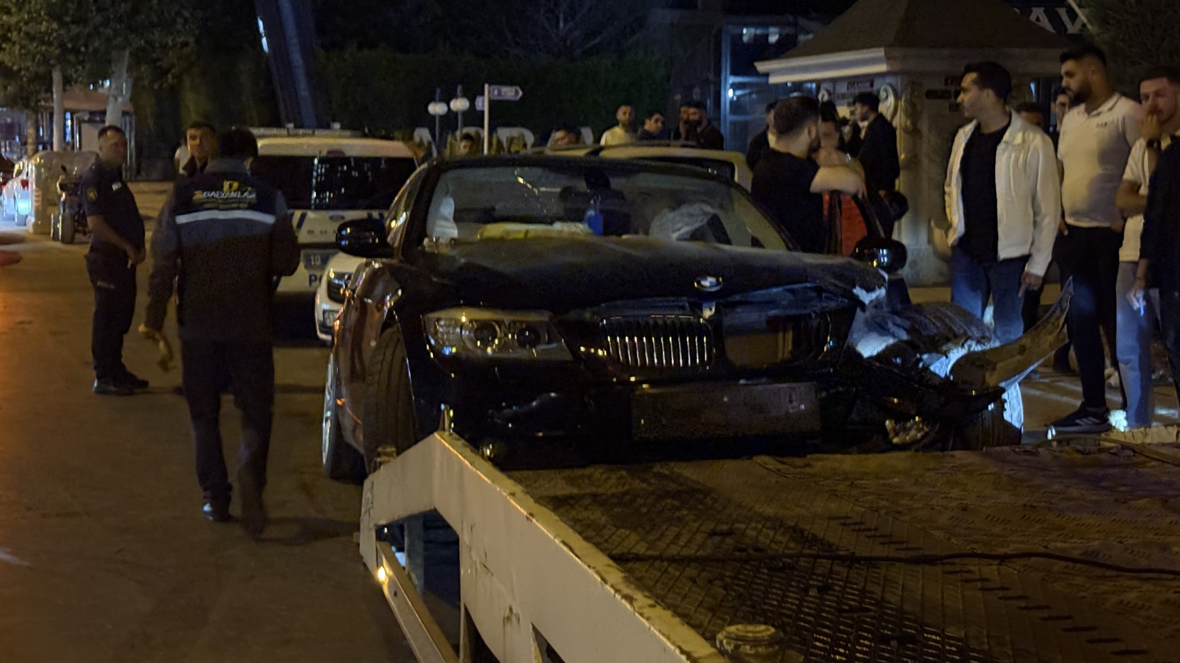 Çorum’da zincirleme kaza: 2’si polis 4 yaralı