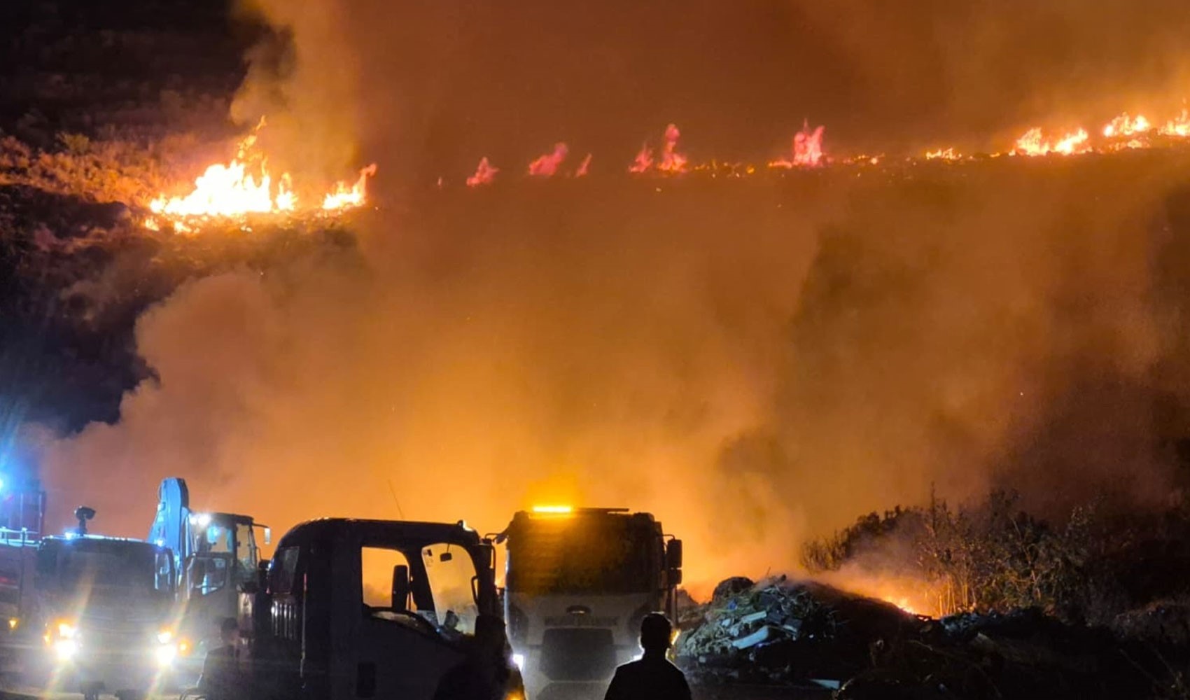 Bodrum’da makilik alanda yangın