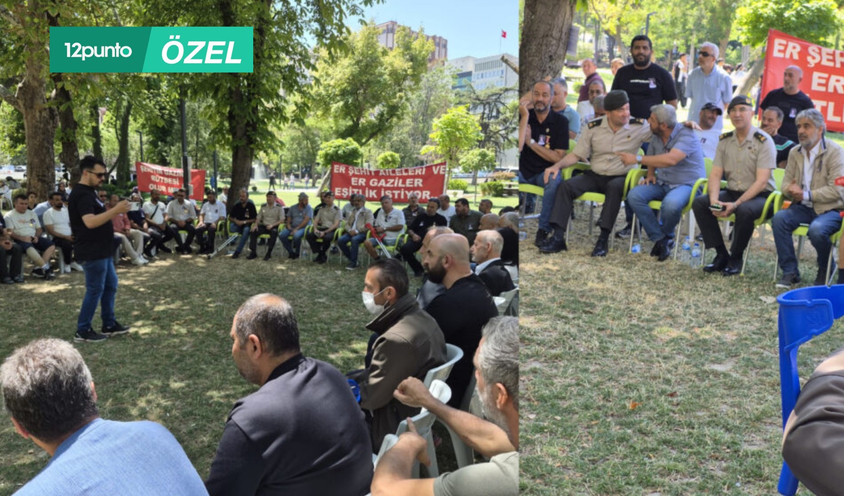 Er gaziler 20 gün sonra gelen MSB heyetine böyle isyan etti