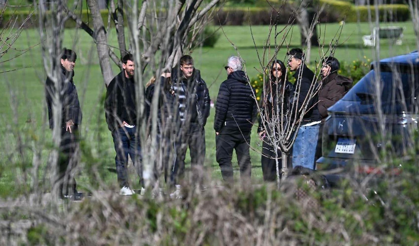 Lionel Messi ha dato l'ultimo saluto a suo padre Jorge Messi