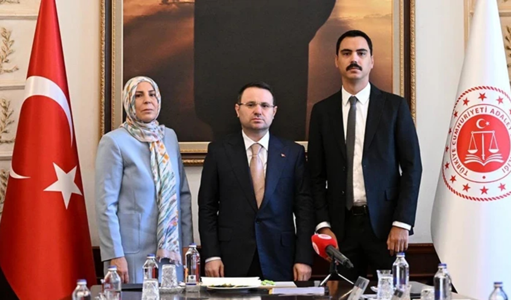 Adalet Bakanı Akın Gürlek, Yazıcıoğlu ailesiyle görüştü