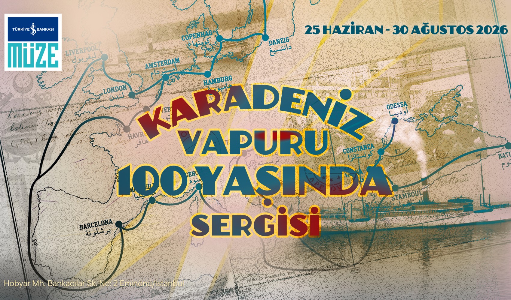 Türkiye İş Bankası Müzesi’ne yaz ilgisi: Karadeniz Vapuru sergisi için son haftalar