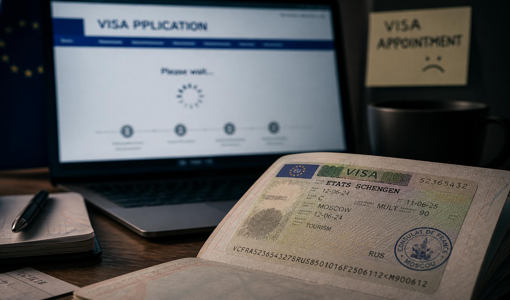 Ermittlungen wegen 'Bot'-Betrugs bei Schengen-Visum-Terminen: 49 Verdächtige in 6 Provinzen im Visier