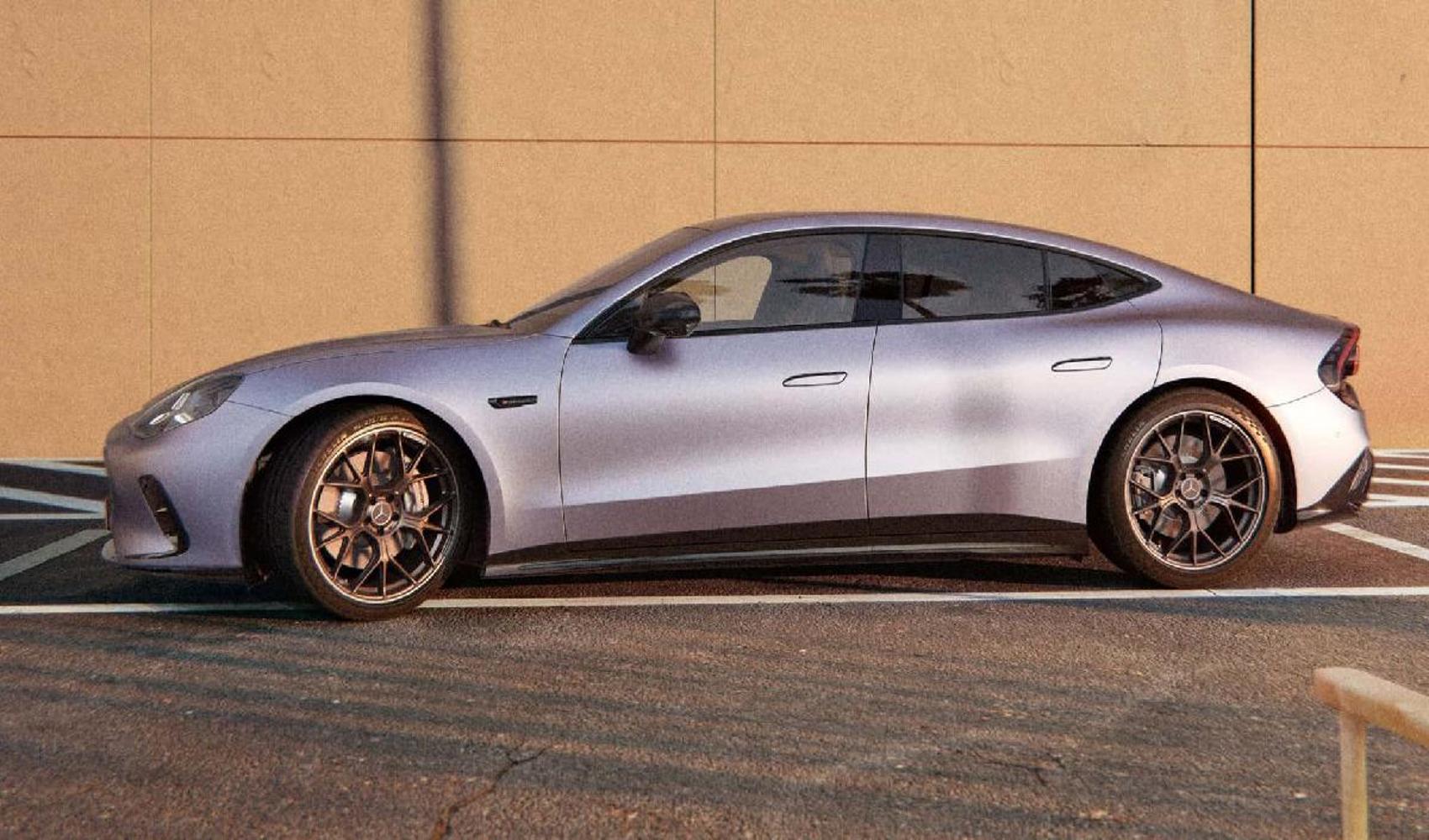 Elektrikli Mercedes-AMG GT 53 sahneye çıktı