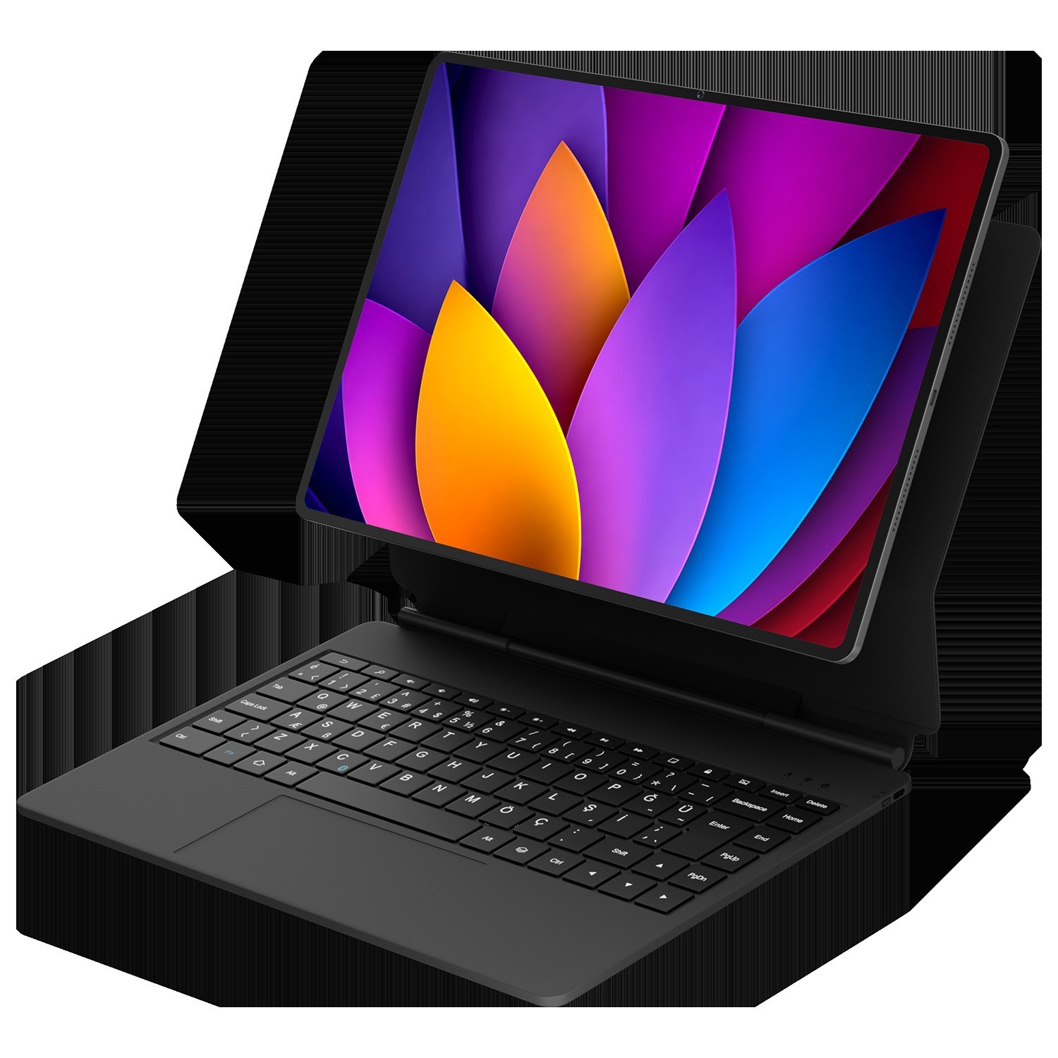 Casper PAD Z10 Pro tabletin Magic Keyboard ile birlikte ürün görseli.