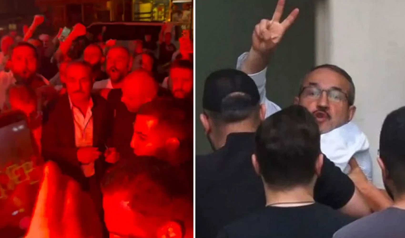 'Öcalan'a özgürlük' diyen Sebahattin Şirin'e karşılama