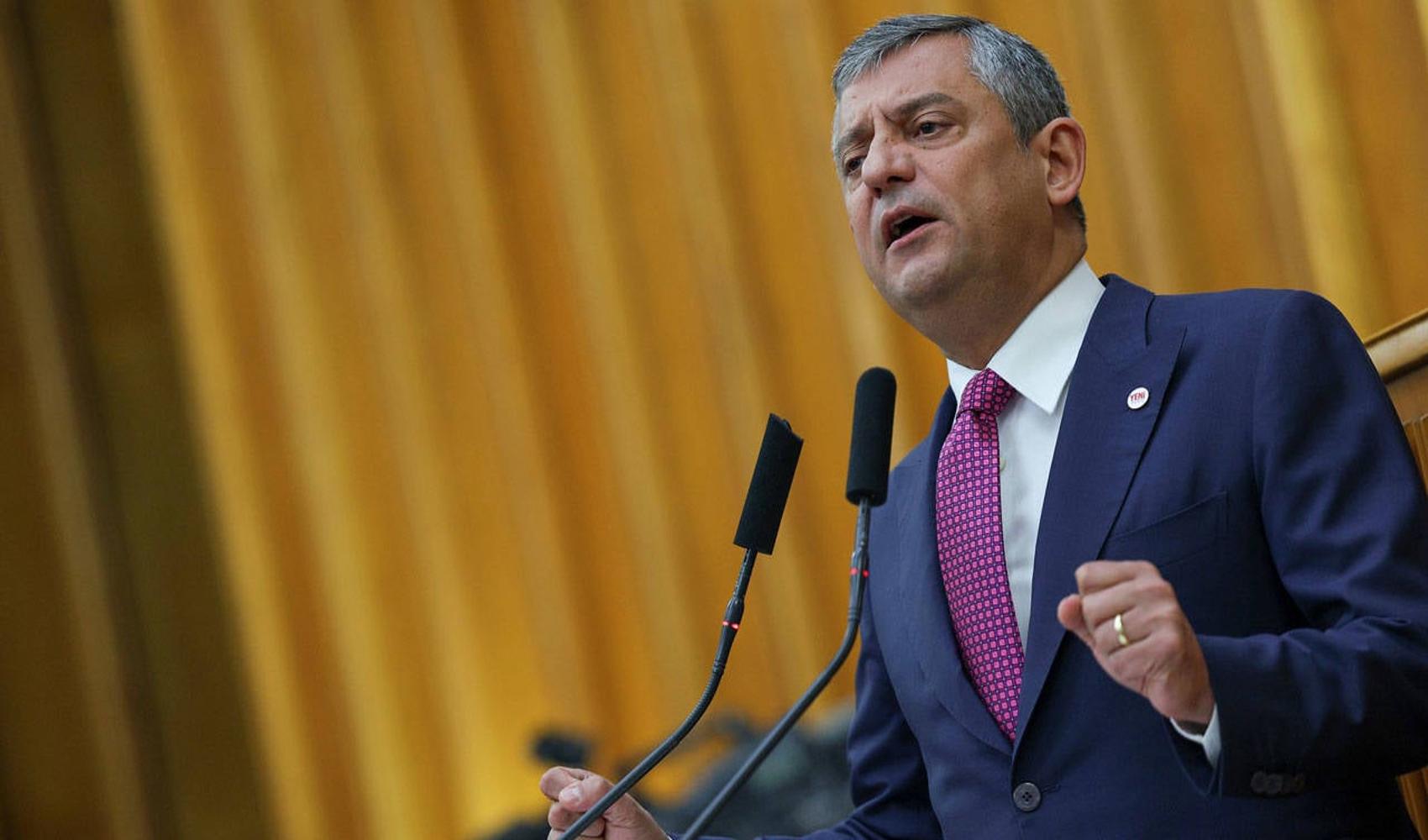 Özgür Özel için dokunulmazlık dosyası Meclis’te