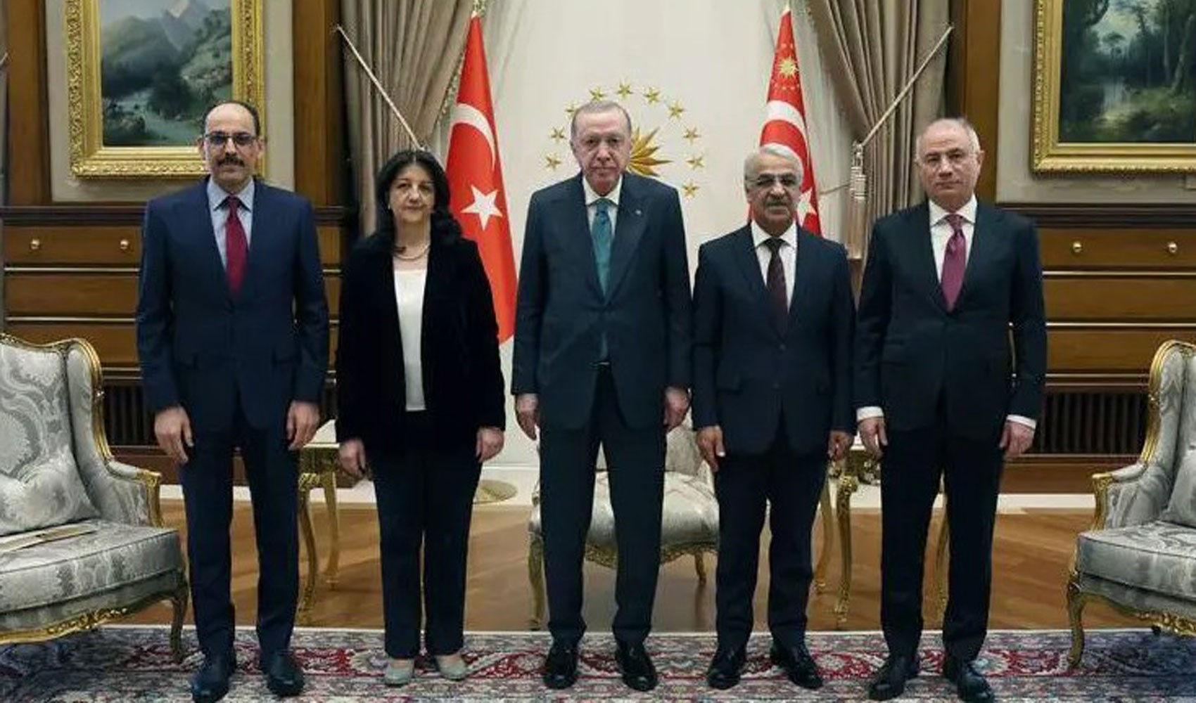 Declaración escrita del DEM tras la reunión con el presidente Erdoğan: Se reafirmó una vez más la voluntad común