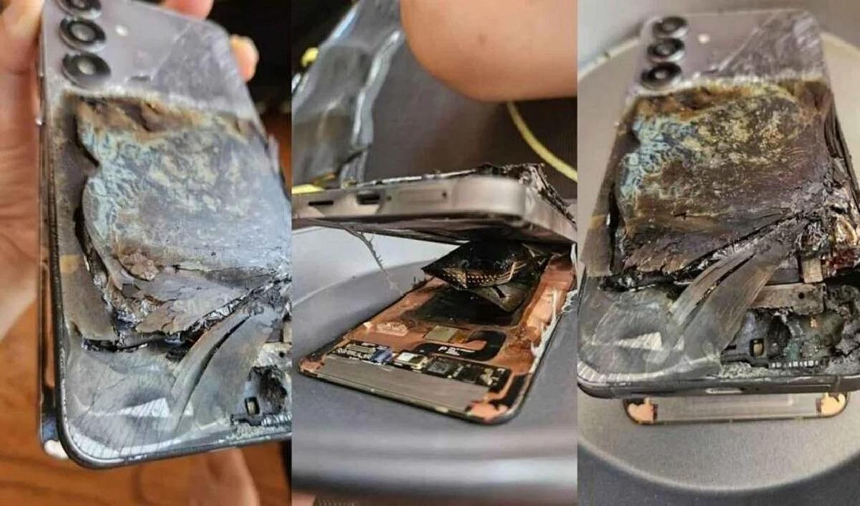 Galaxy S25+ şarjdayken alev aldı