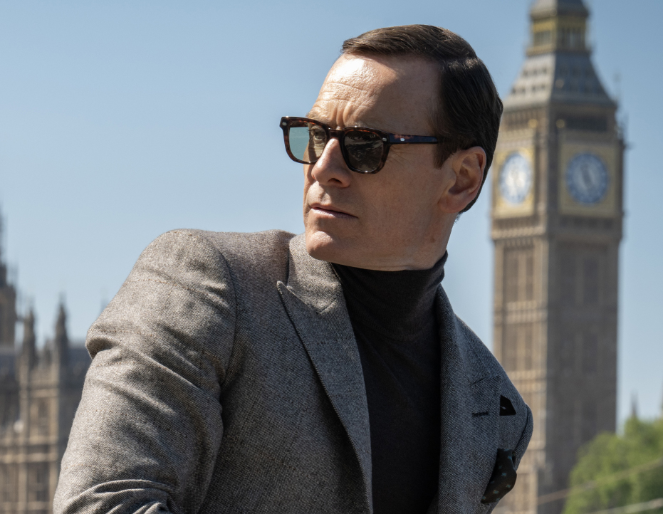 Kara Torba Operasyonu filminden Londra arka planlı bir sahne.