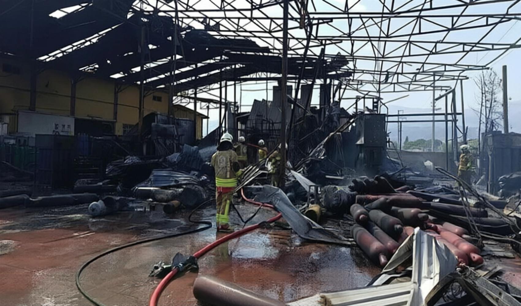 Explosion at gas filling facility in Salihli, Manisa: 2 workers lost their lives