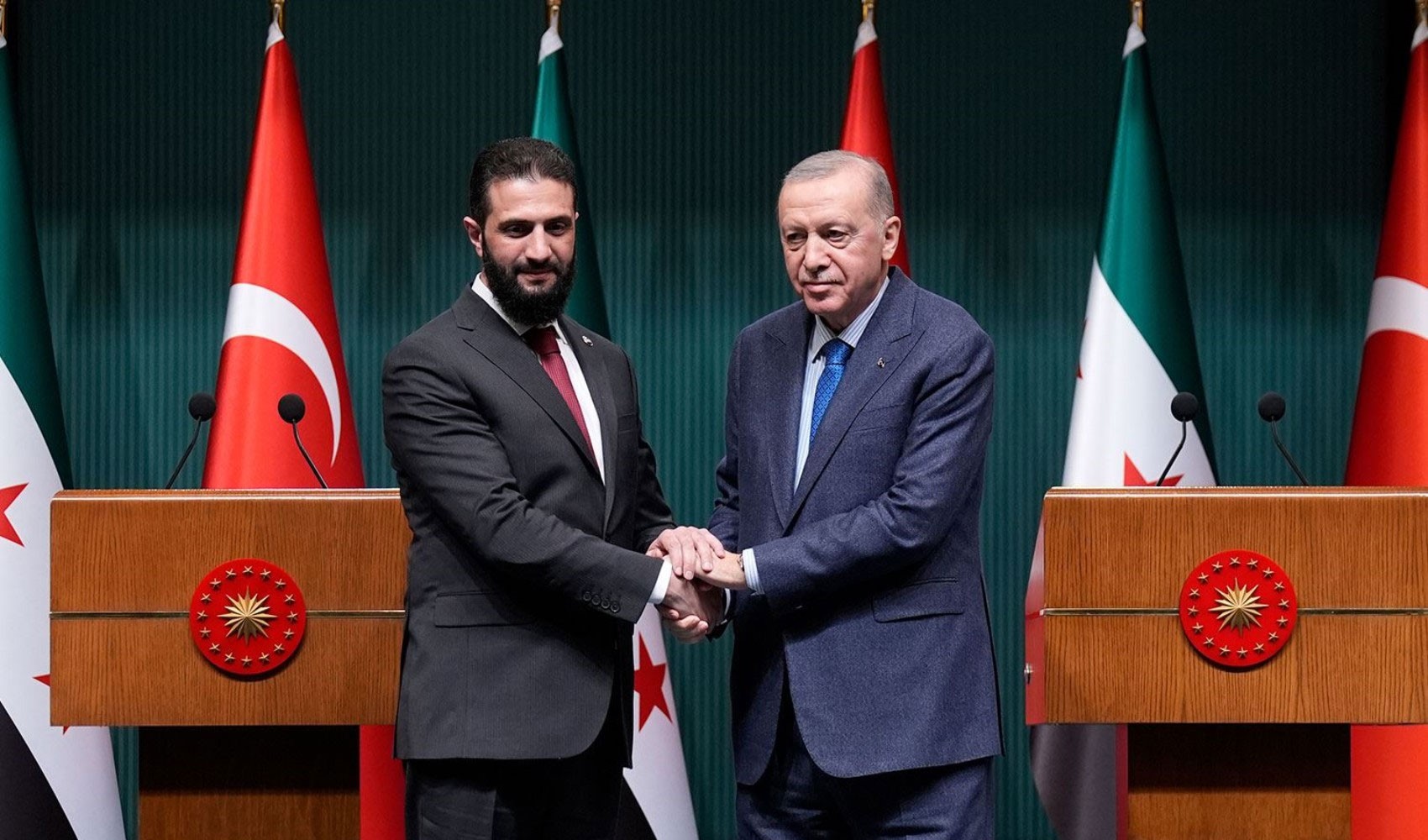 Erdoğan'ın Şam ziyareti için dikkat çeken açıklama: 'Şara'yla birlikte Emevi Camii'ne yürüyecek'