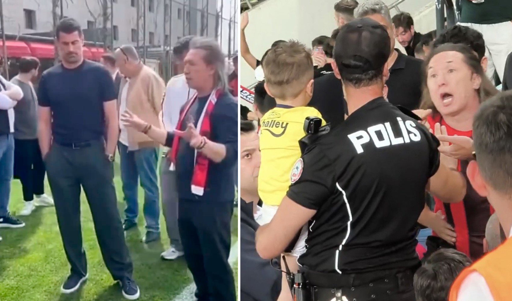 Minik Fenerbahçelinin formasını çıkarttıran şahsın eski görüntüleri ortaya çıktı