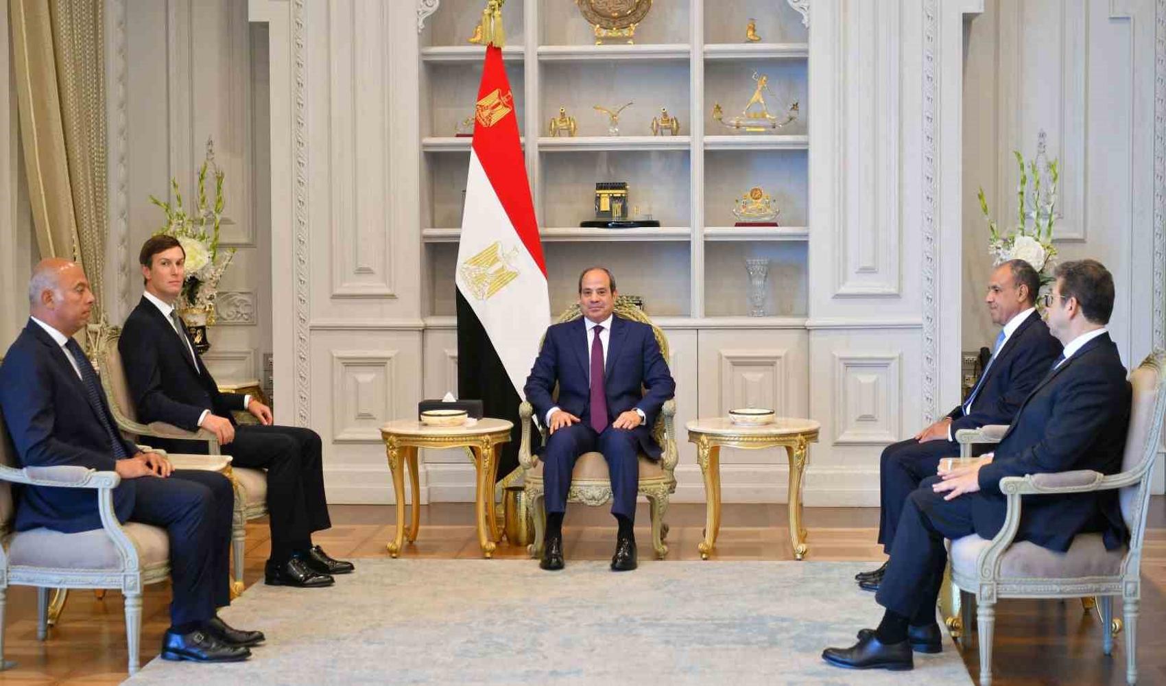Trumps Schwiegersohn traf sich in Ägypten mit as-Sisi