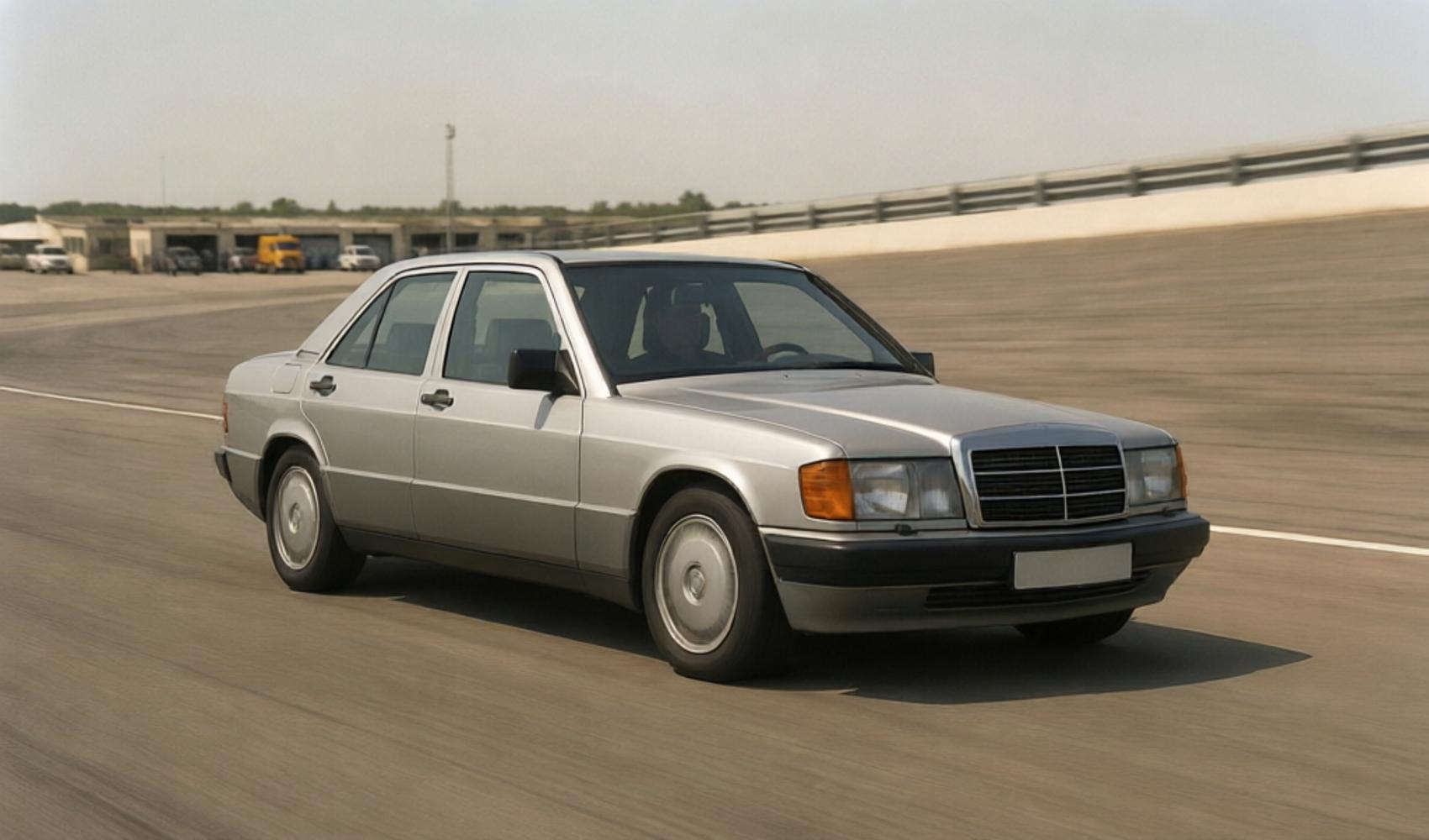 Mercedes 190 E 2.3-16’nın 1983’teki dayanıklılık sınavı: 50 bin kilometreyi rekor hızla tamamlamıştı