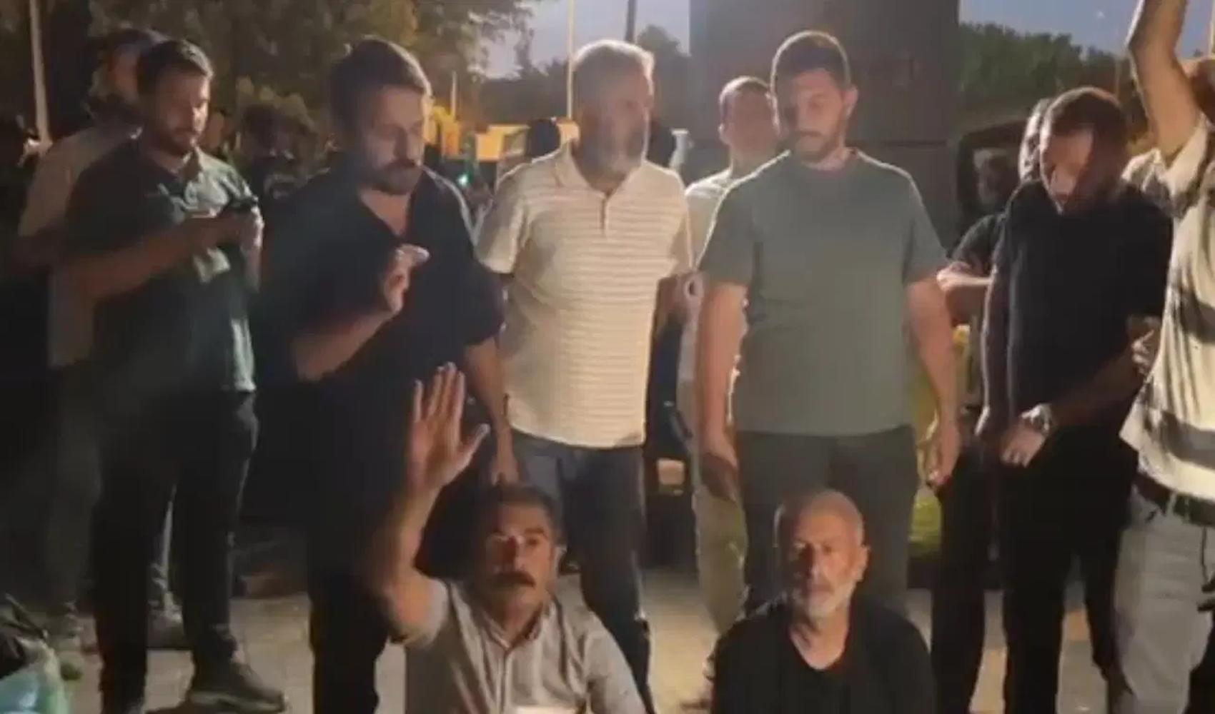 Bakanlık önündeki madenci eylemine polis müdahalesi