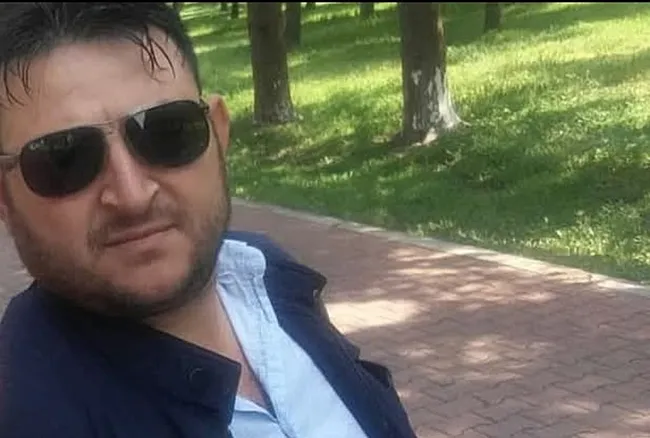Kazada hayatını kaybeden Salih Acar olduğu belirtilen kişinin fotoğrafı.