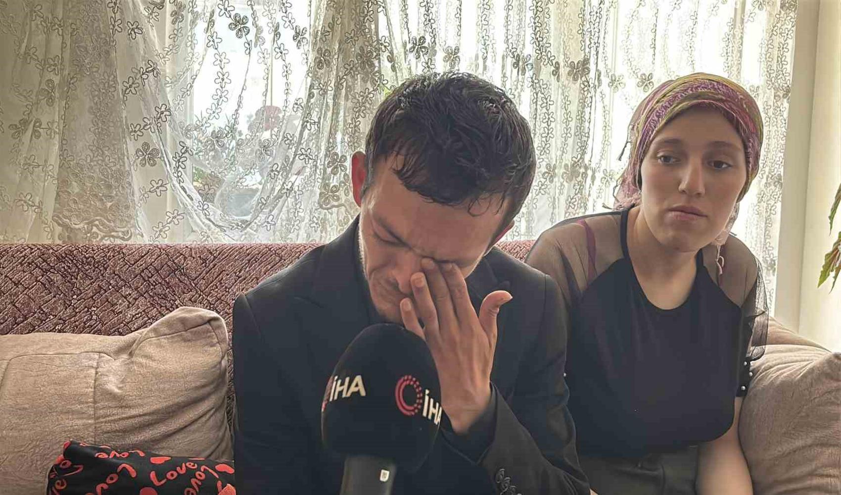 Inquilino con discapacidad visual y su esposa embarazada se quedan en un parque en Bolu: el propietario niega las acusaciones