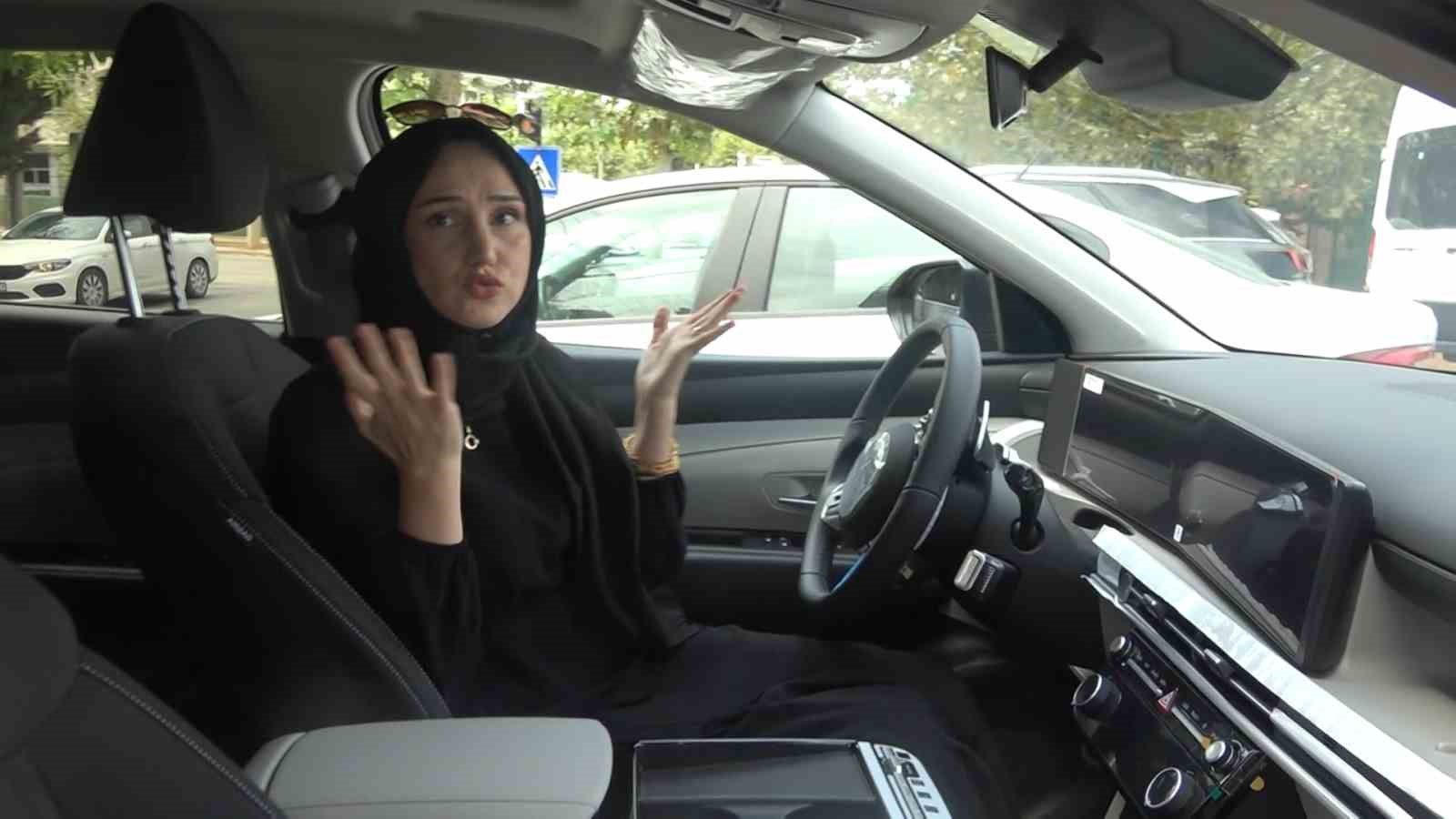 Gizem Gülsen Günaştı aracın içinde yaşadığı süreci anlatıyor.