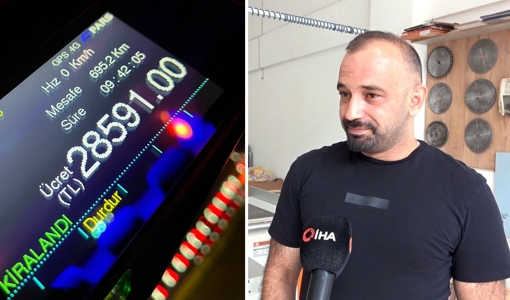 28 bin 591 liralık taksi yolculuğunun nedeni ortaya çıktı