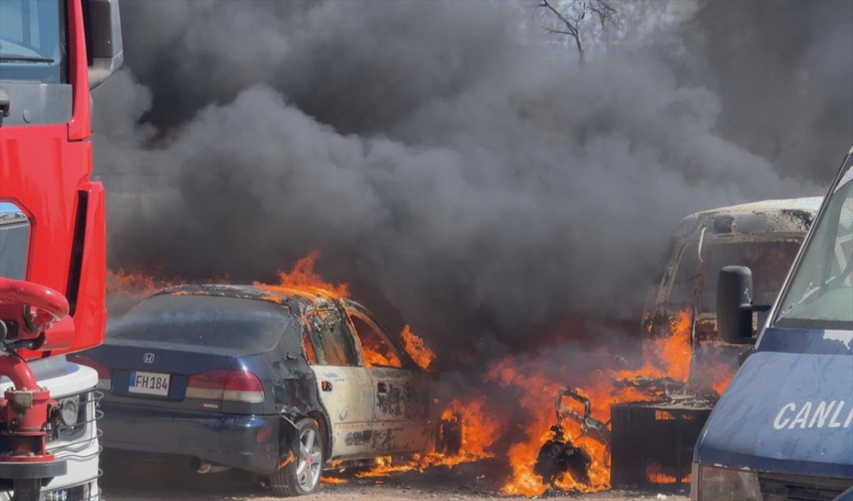 Fire near Metehan Border Crossing in Nicosia: Homes and businesses damaged
