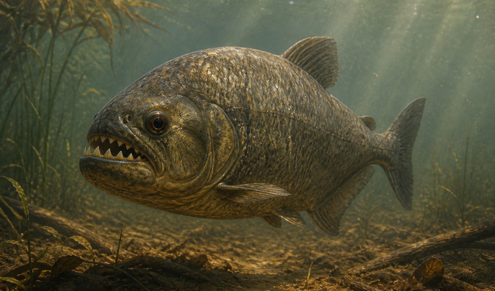 10-million-year-old fossil reveals the bite force of piranhas' giant ancestor
