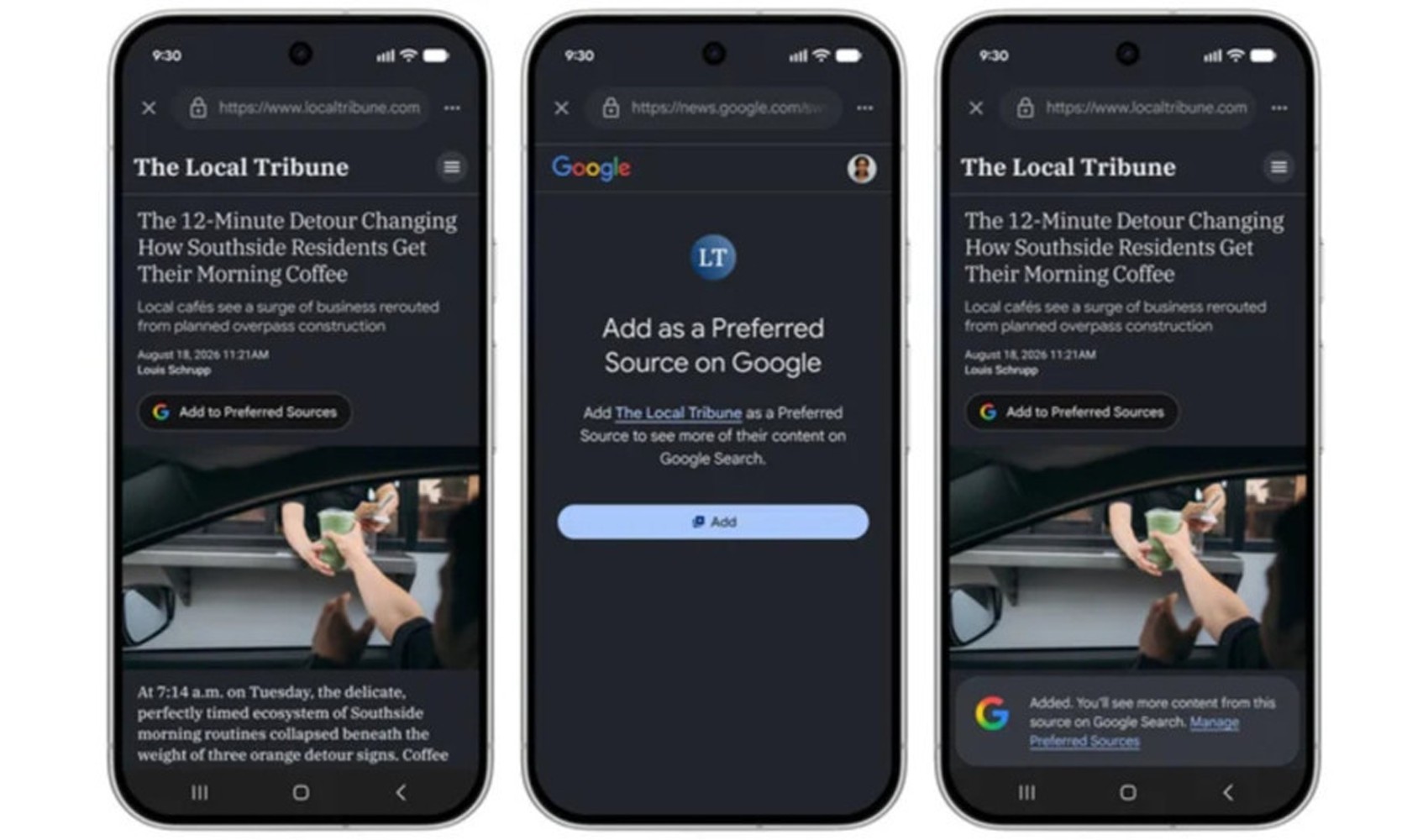 Google'da artık haber kaynağını siz belirleyeceksiniz