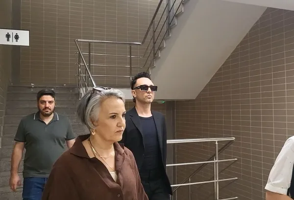Eine weitere Aufnahme von Mabel Matiz im Justizpalast von Istanbul.